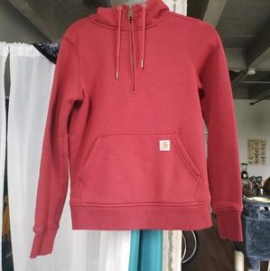 Carhartt Half-zip hoodie women's sz XS